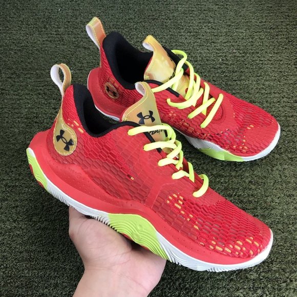 Under Armour Anatomix Spawn 3 CLRSHFT Red Basketball Shoe 3024777-600 W8.5/M7 - Picture 1 of 8
